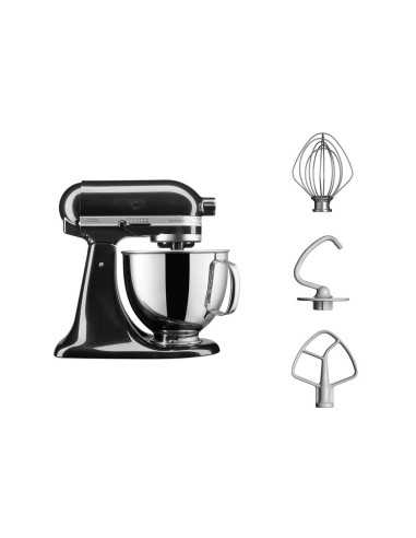 KitchenAid 5KSM125EOB robot da cucina 300 W 4,8 L Nero