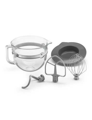 KitchenAid 5KSM6521X Sbattitore con base 500 W Rosso