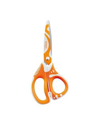 Maped M670112 forbici da cancelleria Universale Taglio a zig zag Blu, Arancione, Viola
