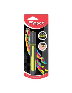 Maped 742924 evidenziatore 1 pz Combinata Giallo