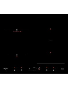 Whirlpool ACM 918 NE piano cottura Nero Da incasso Piano cottura a induzione 4 Fornello(i)