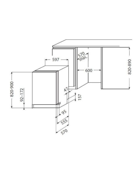 Whirlpool ADG 6300 2 lavastoviglie A scomparsa totale 12 coperti