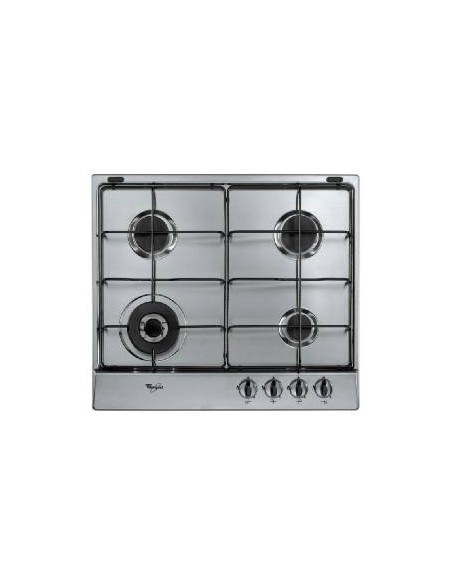 Whirlpool AKR312 IX piano cottura Acciaio inossidabile Da incasso Gas 4 Fornello(i)