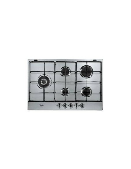 Whirlpool AKR317 IX piano cottura Acciaio inossidabile Da incasso Gas 5 Fornello(i)