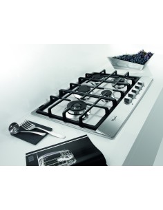 Whirlpool AKR318 IX piano cottura Acciaio inossidabile Da incasso 75 cm Gas 5 Fornello(i) 2