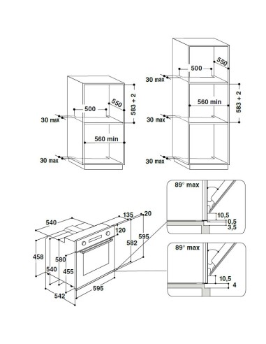 Whirlpool AKZM 8480 IX forno 73 L 3650 W A+ Acciaio inossidabile