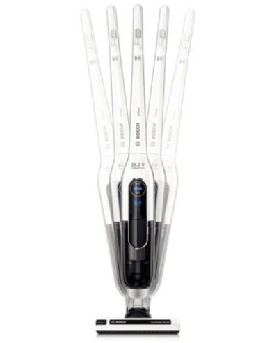Bosch BCH6ATH25 scopa elettrica Senza sacchetto 0,9 L 2400 W Nero, Bianco