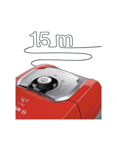 Bosch BGL8ZOO aspirapolvere a traino 5 L A cilindro Secco 1100 W Sacchetto per la polvere