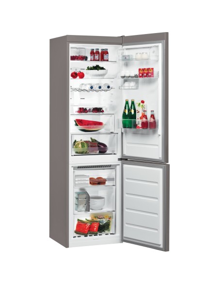 Whirlpool BSNF 8452 OX frigorifero con congelatore Libera installazione 316 L Acciaio inossidabile
