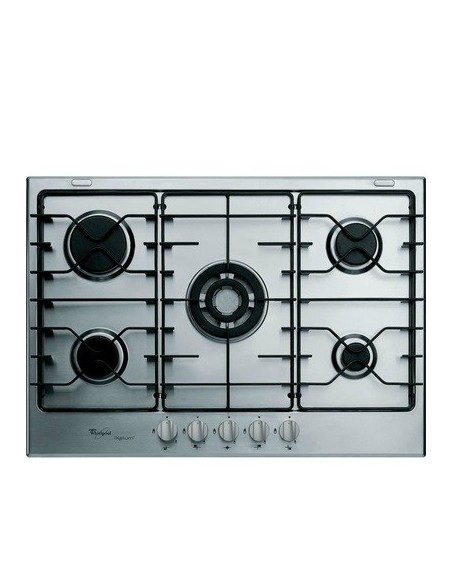 Whirlpool GMR 7541 IXL piano cottura Acciaio inossidabile Da incasso Gas 5 Fornello(i)