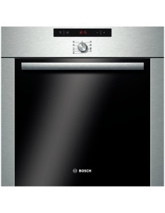 Bosch HBA64B251F forno 60 L 3580 W A Nero, Acciaio inossidabile