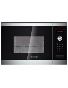 Bosch HMT84G654 forno a microonde Da incasso 25 L 900 W Nero, Acciaio inossidabile