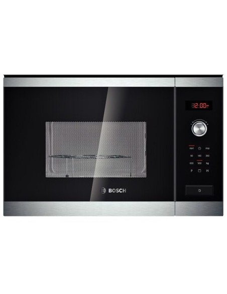 Bosch HMT84G654 forno a microonde Da incasso 25 L 900 W Nero, Acciaio inossidabile