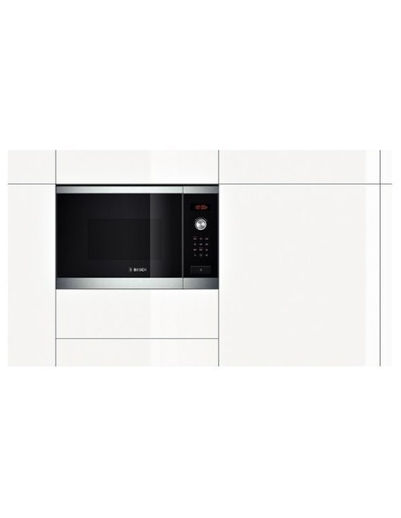 Bosch HMT84G654 forno a microonde Da incasso 25 L 900 W Nero, Acciaio inossidabile