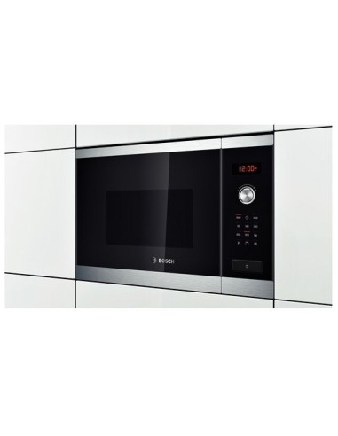 Bosch HMT84G654 forno a microonde Da incasso 25 L 900 W Nero, Acciaio inossidabile