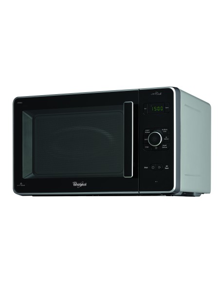 Whirlpool JC 216 SL Superficie piana Microonde combinato 30 L 1000 W Nero, Argento