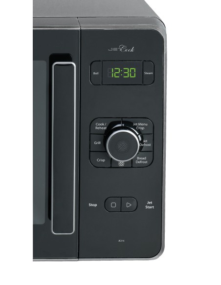Whirlpool JC 216 SL Superficie piana Microonde combinato 30 L 1000 W Nero, Argento