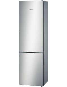 Bosch KGE39BL41 frigorifero con congelatore Libera installazione 337 L Acciaio inossidabile