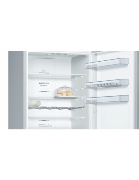 Bosch KGN56XL30 frigorifero con congelatore Libera installazione 505 L Acciaio inossidabile