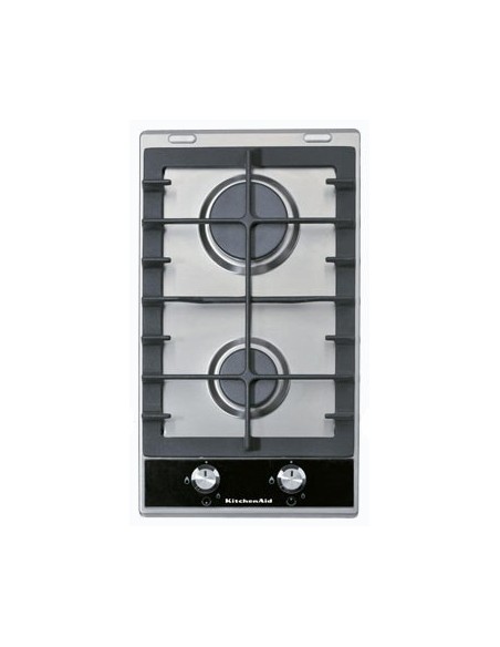 KitchenAid KHDG 3020 piano cottura Nero, Grigio Da incasso Gas 2 Fornello(i)