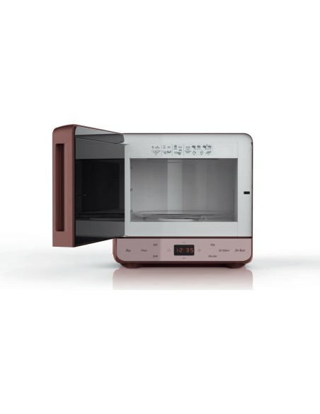 Whirlpool MAX 38 CACAO forno a microonde Superficie piana Microonde combinato 13 L 700 W Cioccolato