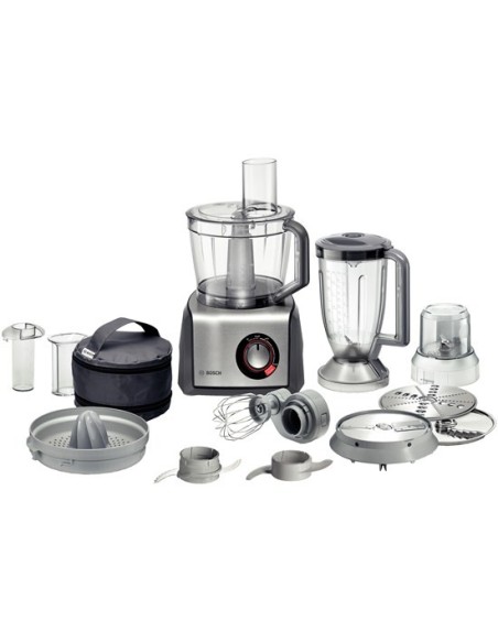 Bosch MCM68861 robot da cucina 1250 W 3,9 L Nero, Acciaio inossidabile