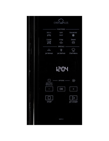 Whirlpool MCP 349 BL Superficie piana Microonde combinato 25 L 800 W Nero