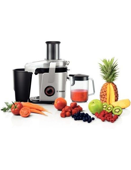 Bosch MES4000 spremiagrumi Estrattore di succo 1000 W Nero, Grigio, Acciaio inossidabile