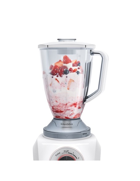 Bosch MMB21P0R robot da cucina 500 W 2,4 L Rosso, Bianco