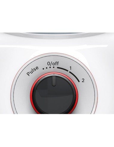 Bosch MMB21P0R robot da cucina 500 W 2,4 L Rosso, Bianco