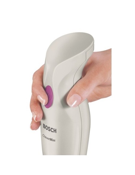 Bosch MSM2410P frullatore Frullatore ad immersione 400 W Grigio, Porpora