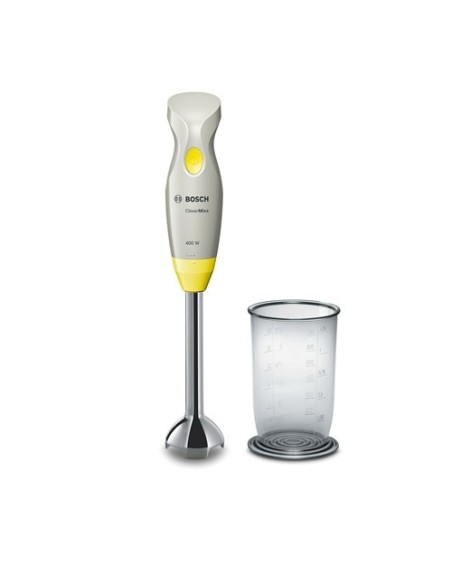 Bosch MSM2410Y frullatore Frullatore ad immersione 400 W Grigio, Giallo