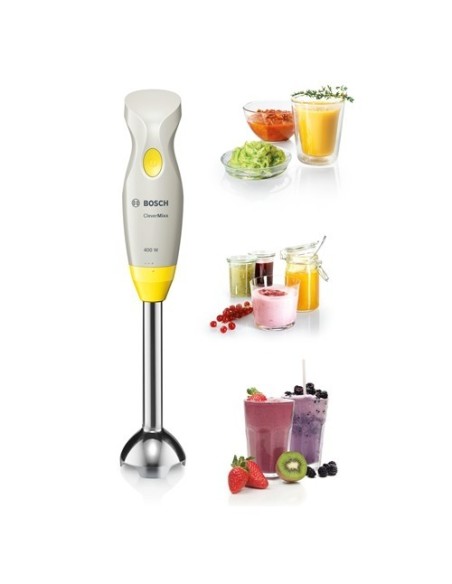 Bosch MSM2410Y frullatore Frullatore ad immersione 400 W Grigio, Giallo