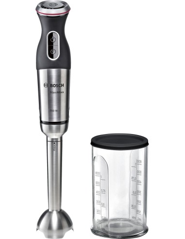 Bosch MSM87110 frullatore 0,8 L Frullatore ad immersione 750 W Grigio, Acciaio inossidabile