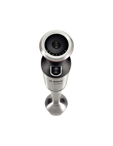 Bosch MSM87160 frullatore Frullatore ad immersione 750 W Nero, Acciaio inossidabile