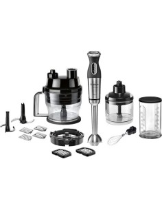 Bosch MSM881X2 frullatore Frullatore ad immersione 800 W Nero, Acciaio inossidabile