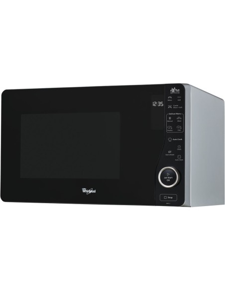 Whirlpool MWF 421 SL forno a microonde Superficie piana Microonde combinato 25 L 800 W Nero, Argento
