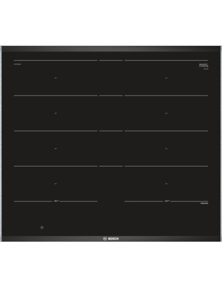 Bosch PXY675DE3E piano cottura Nero Da incasso Ceramica 4 Fornello(i)