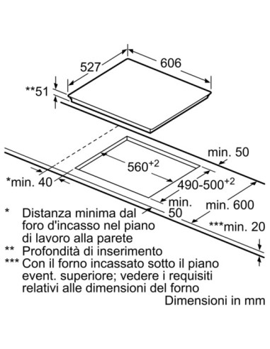 Bosch PXY675DE3E piano cottura Nero Da incasso Ceramica 4 Fornello(i)