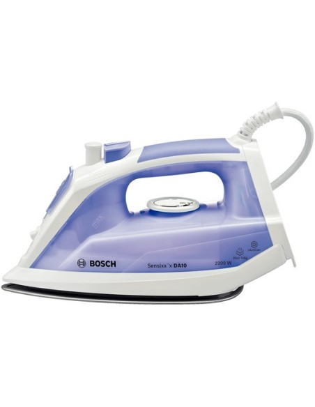 Bosch TDA1022000 ferro da stiro Ferro a vapore Palladio 2200 W Porpora, Bianco