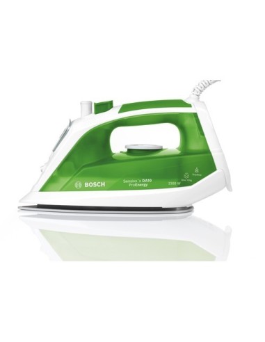 Bosch Sensixx'x DA10 ProEnergy Ferro da stiro a secco e a vapore CeramicGlide 2300 W Verde, Bianco