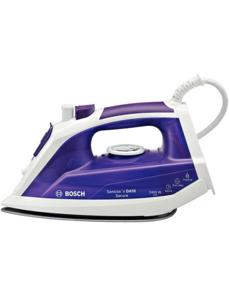 Bosch TDA1024110 ferro da stiro Ferro a vapore Palladio 2400 W Porpora, Bianco