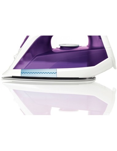 Bosch TDA1024110 ferro da stiro Ferro a vapore Palladio 2400 W Porpora, Bianco