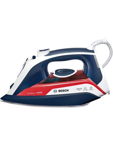 Bosch TDA5029010 ferro da stiro Ferro a vapore CeramicGlide 2900 W Blu, Rosso, Bianco