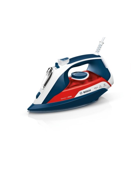 Bosch TDA5029010 ferro da stiro Ferro a vapore CeramicGlide 2900 W Blu, Rosso, Bianco