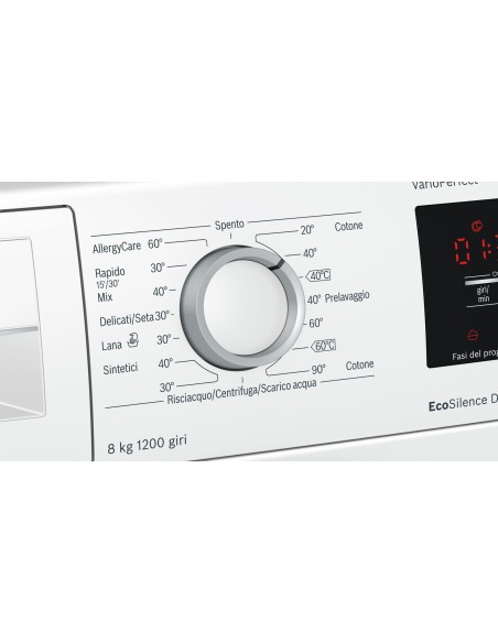 Bosch Serie 6 WAT243H8II lavatrice Caricamento frontale 8 kg 1200 Giri min Bianco