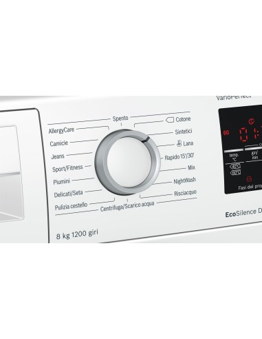 Bosch Serie 6 WAT24438IT lavatrice Caricamento frontale 8 kg 1200 Giri min Bianco