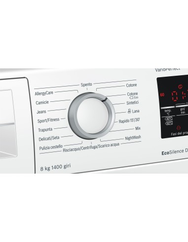 Bosch Serie 6 WAT28438II lavatrice Caricamento frontale 8 kg 1400 Giri min Bianco