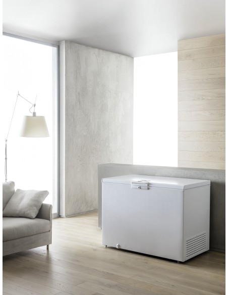 Whirlpool WHE25332 congelatore A pozzo Libera installazione 252 L Bianco