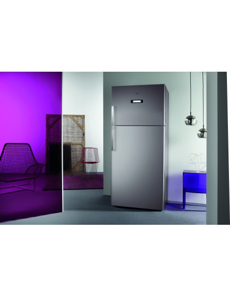 Whirlpool WTH5244 NFX frigorifero con congelatore Libera installazione 515 L Acciaio inossidabile